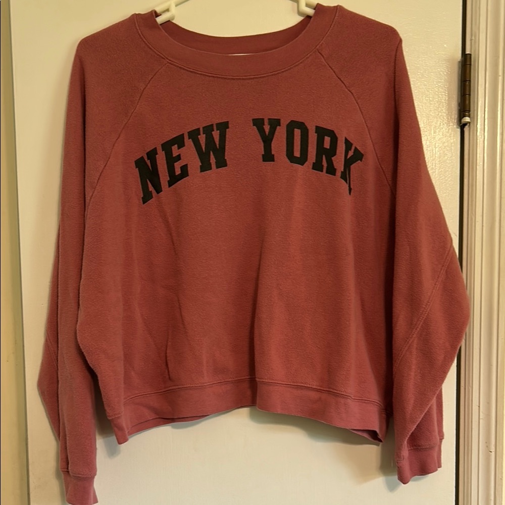 Pink New York Sweatshirt
